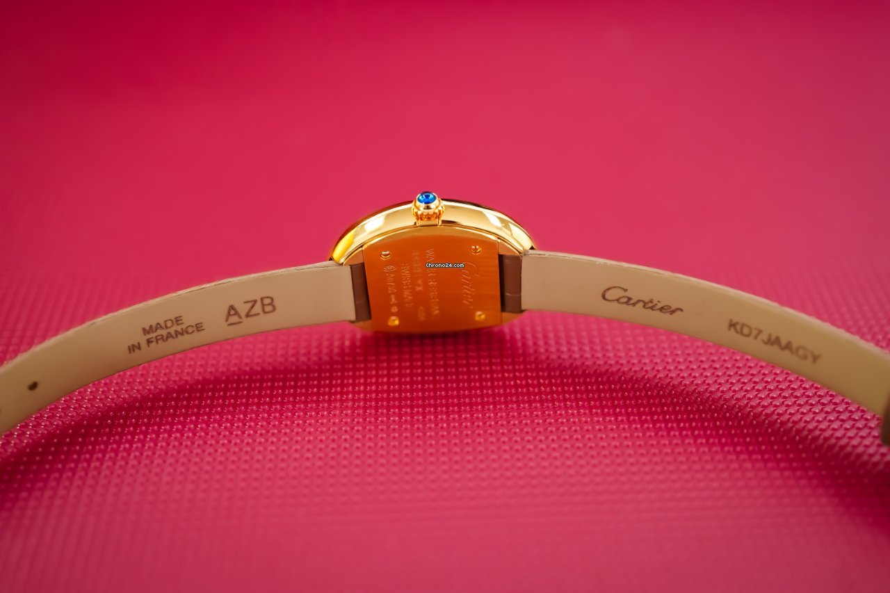 Cartier Baignoire Womens watch Quartz Yellow gold WGBA0007 5