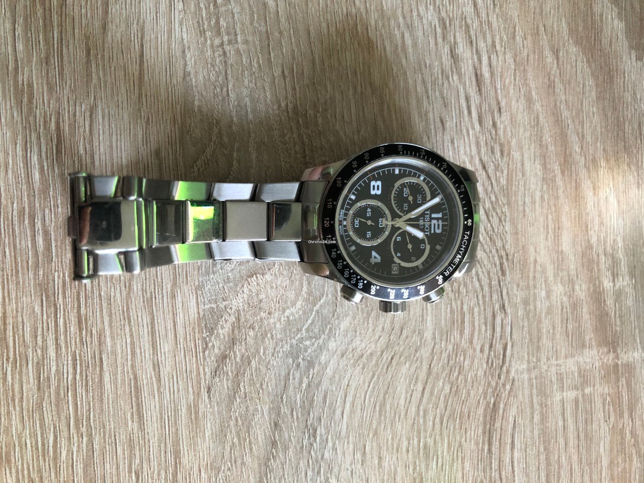 Tissot V8 Mens watch Unisex Quartz Steel T039.417.11.057.02 5