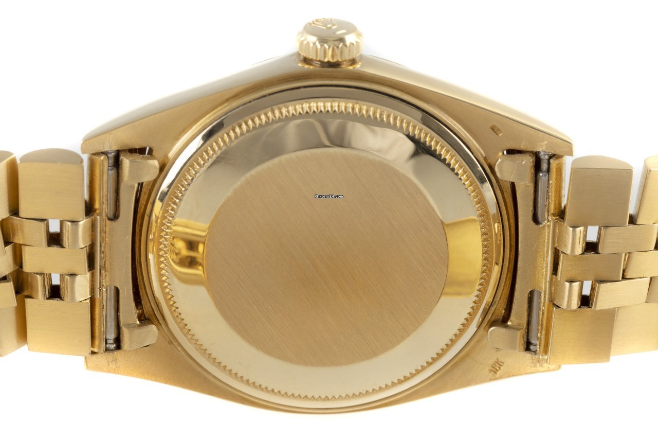 Rolex Datejust 36 Mens watch Unisex Yellow gold Automatic 1611 5