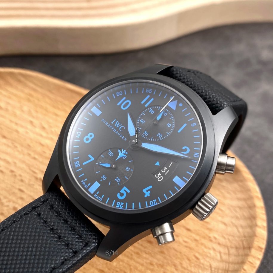 IWC Pilot Chronograph Top Gun Ceramic IW388003 5