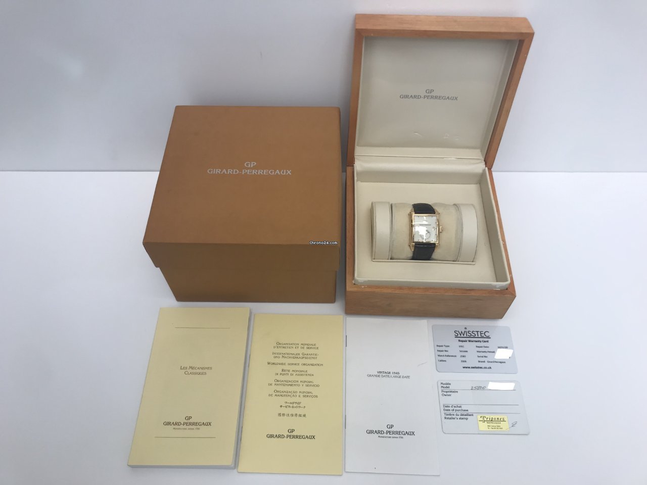 Girard Perregaux Vintage 1945 Mens watch Unisex Automatic Rose gold 25800.0.52.815 5