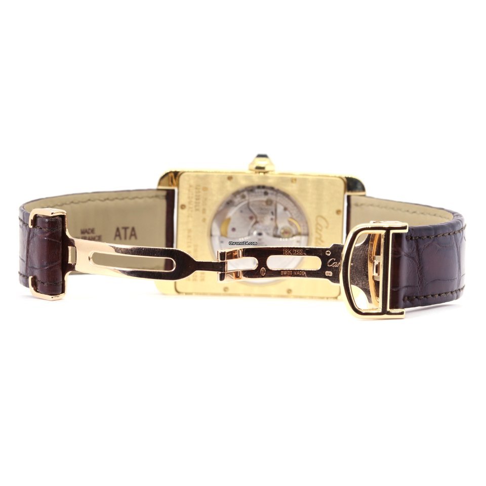 Cartier Tank Americaine Mens watch Unisex Automatic Yellow gold 2926 5