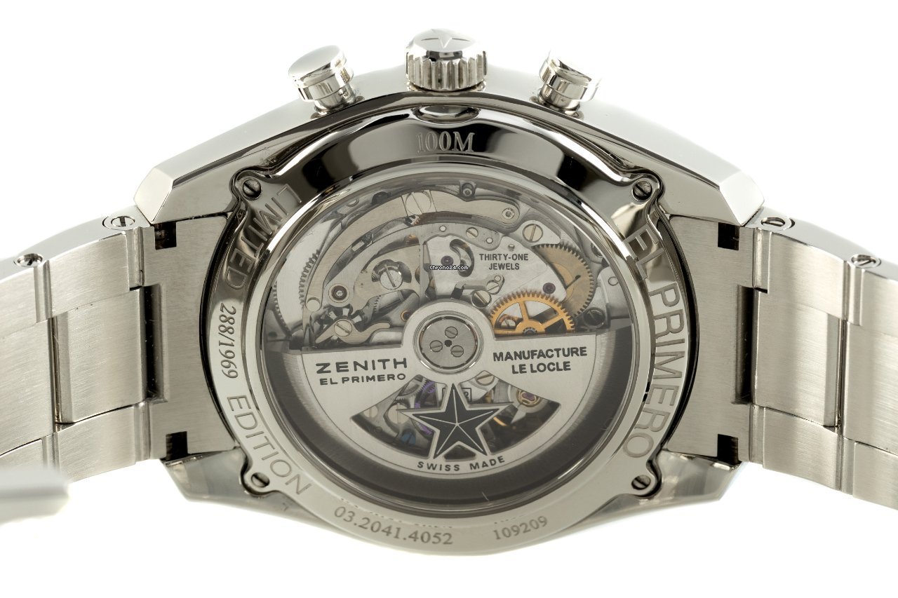 Zenith El Primero Chronograph Mens watch Unisex Automatic Steel 03.2041.4052 5
