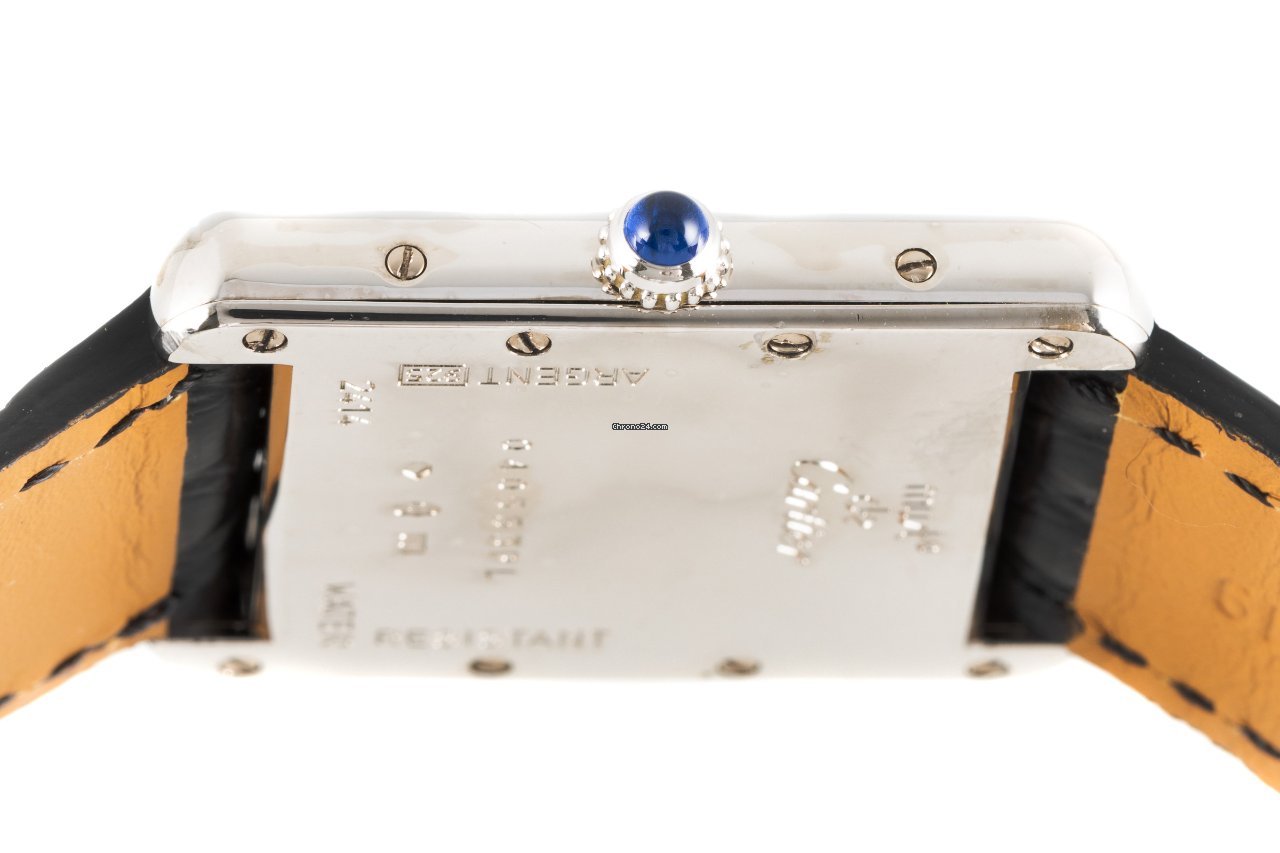 Cartier Tank Womens watch Quartz Silver 2414 5