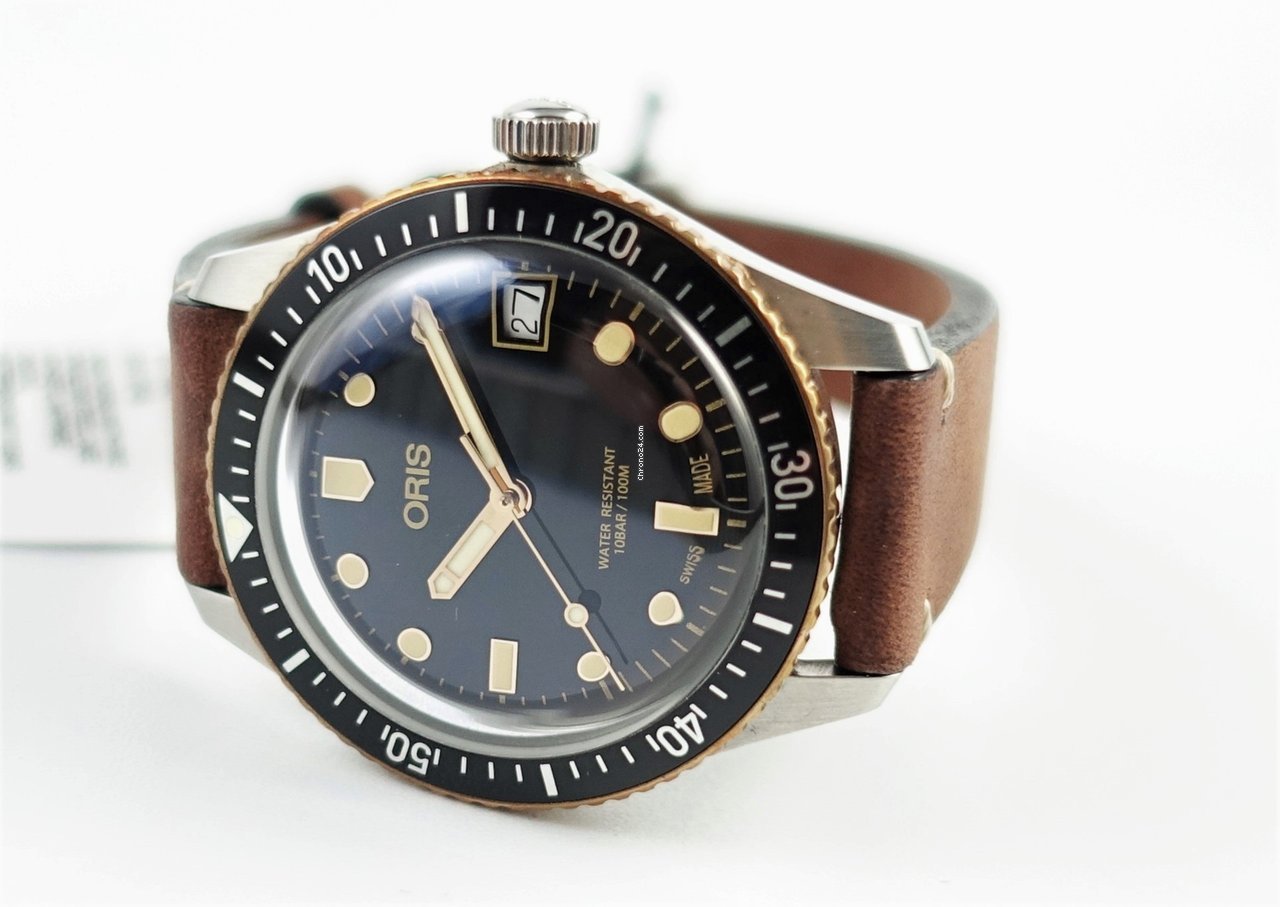 Oris Divers Sixty Five Mens watch Unisex Automatic Steel 01 733 7747 4354-07 5 17 45 5