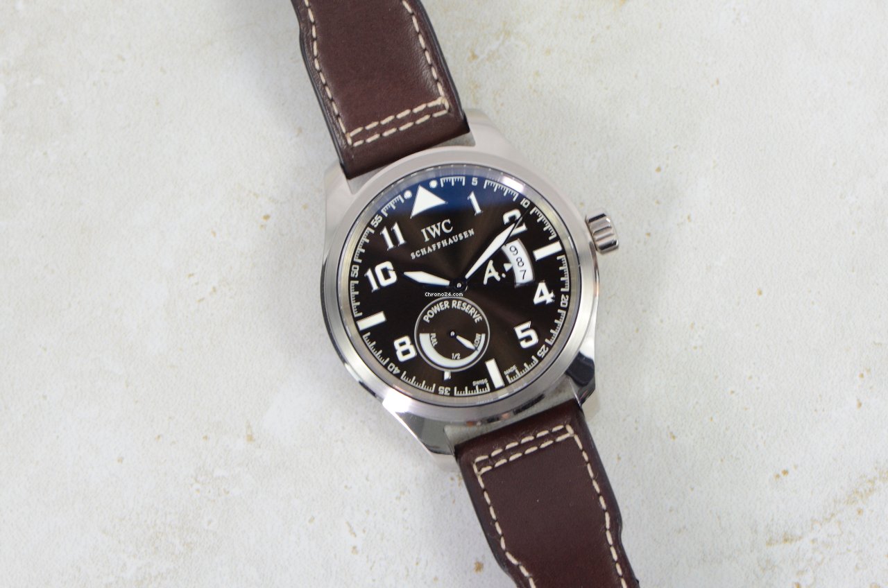 IWC Pilot Mens watch Unisex Automatic White gold IW320102 5