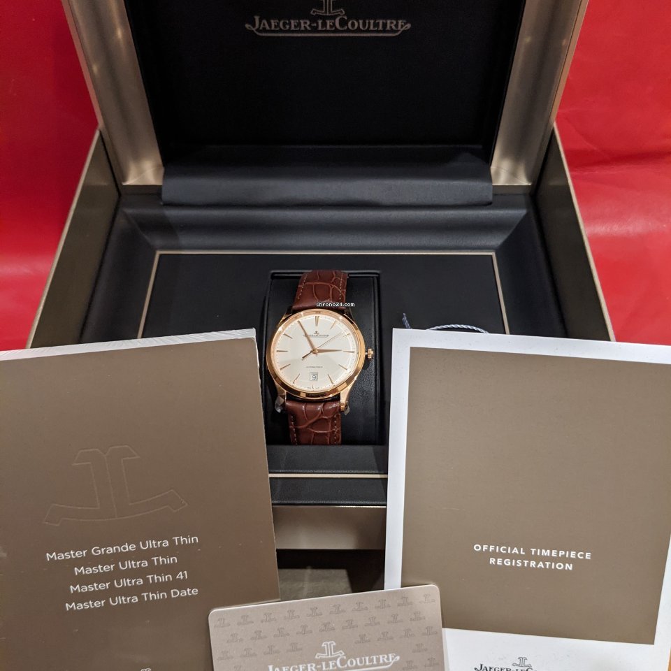 Jaeger-LeCoultre Master Ultra Thin Date Mens watch Unisex Automatic Rose gold 1232510 5