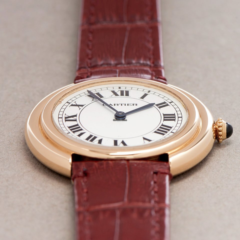 Cartier Mens watch Unisex Manual winding Yellow gold 78090 5