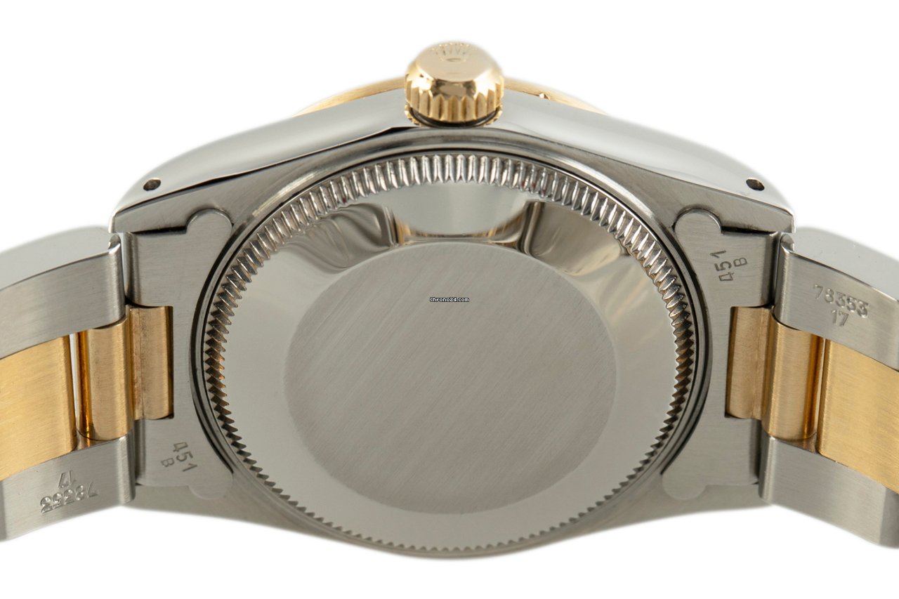 Rolex Datejust 31 Womens watch Gold Steel Automatic 68243 5