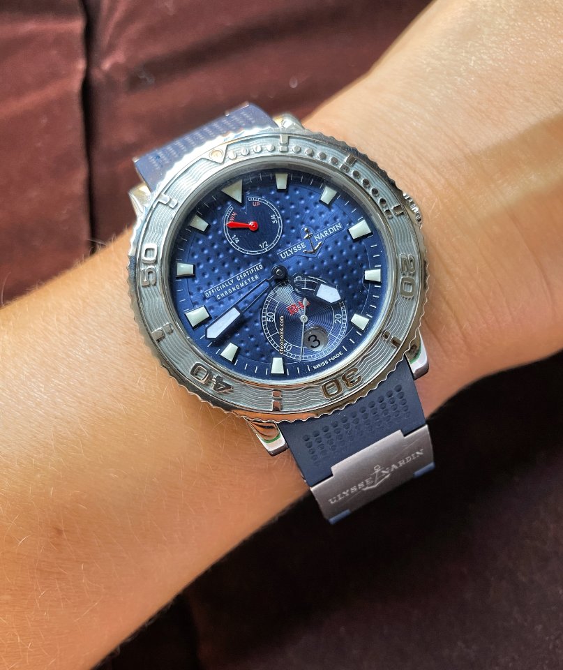 Ulysse Nardin Maxi Marine Diver Mens watch Unisex Automatic Steel 263 -58 Edition 697 999 5