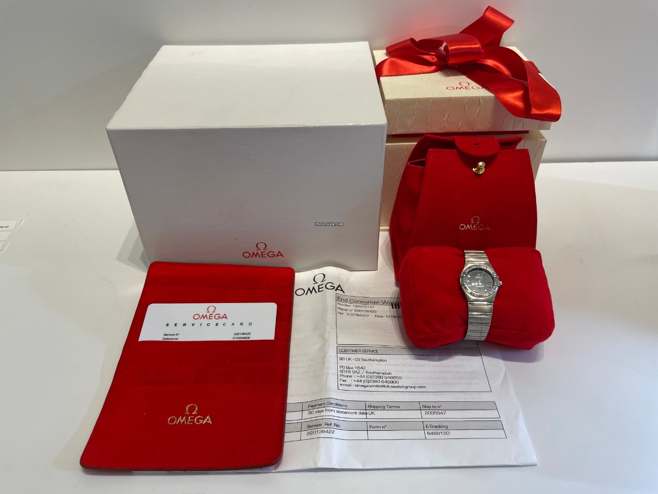 Omega Constellation Womens watch Quartz Steel 1562.40.00 5