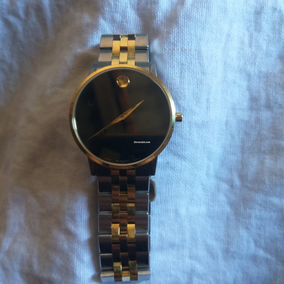 Movado Museum Mens watch Unisex Quartz Rel??gio Cl??ssico Movado Museum (0607200) 5