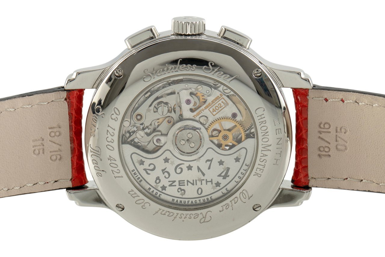 Zenith El Primero Chronomaster Lady Womens watch Automatic Steel 03.1230.4021 5