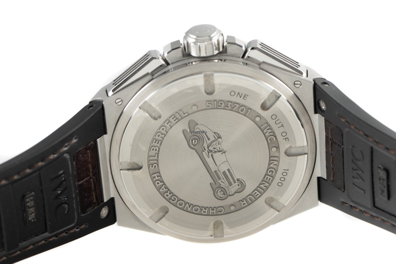 IWC Ingenieur Chronograph Mens watch Unisex Automatic Steel IW378505 5