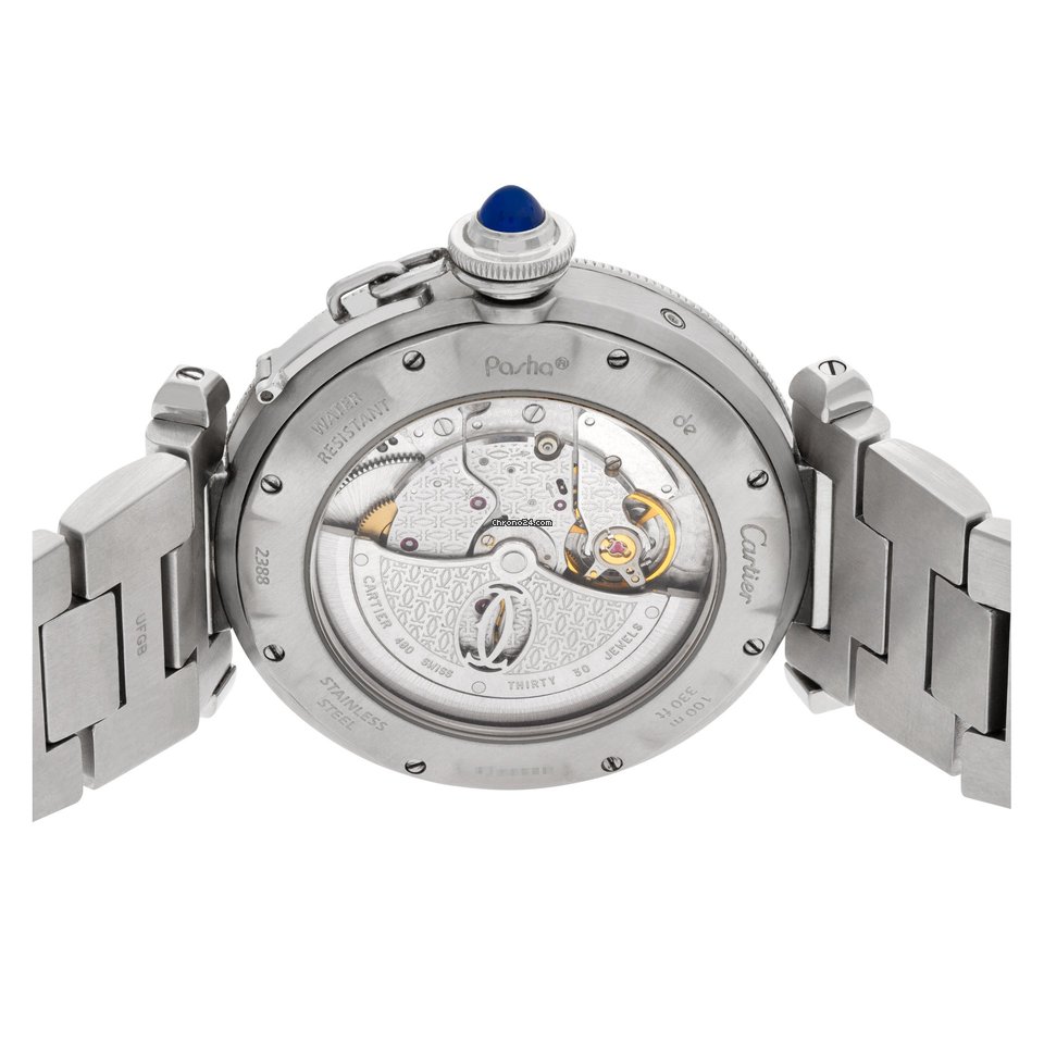 Cartier Pasha Mens watch Unisex Automatic Steel W31037H3 5