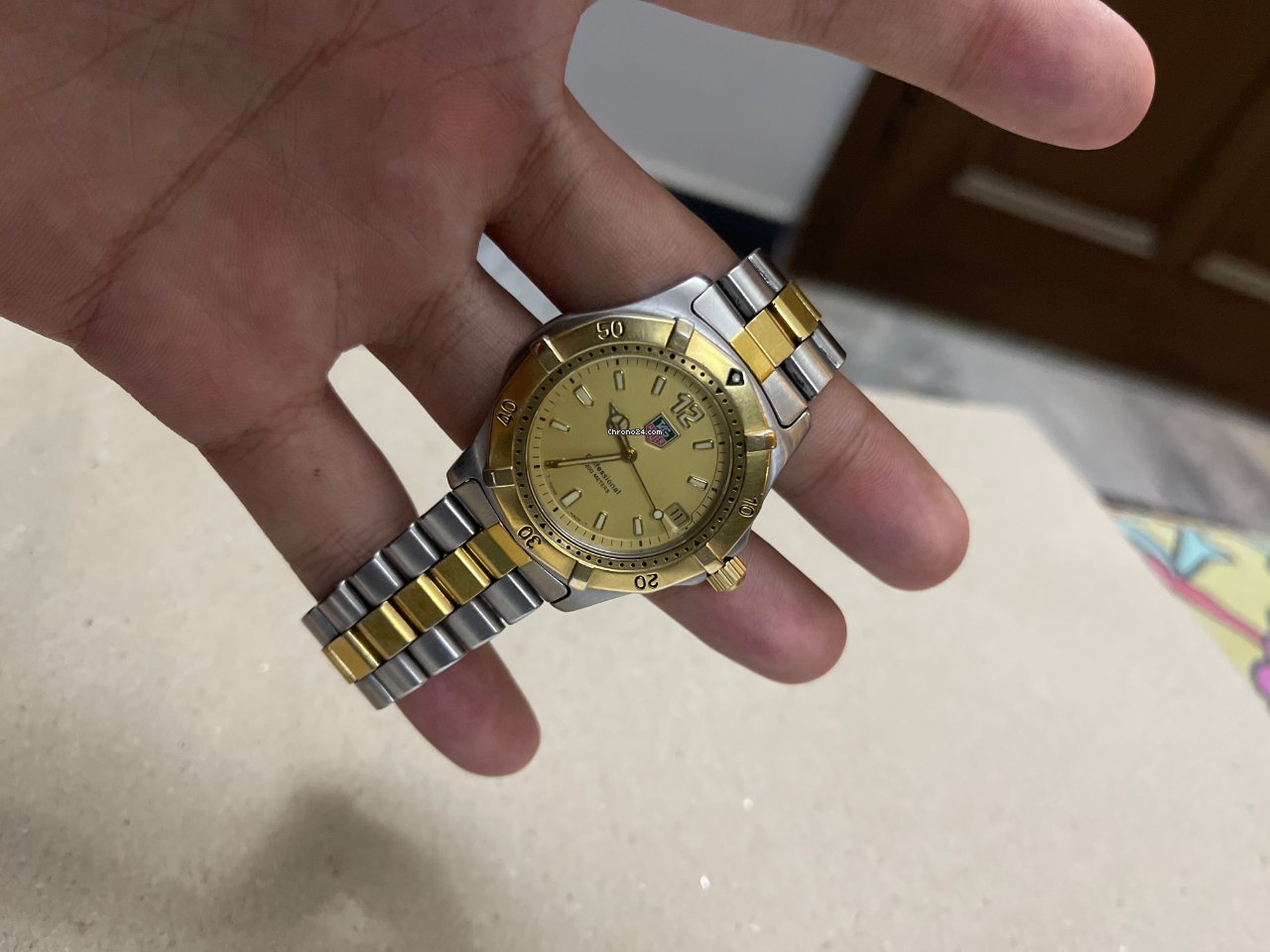 TAG Heuer 2000 Mens watch Unisex Quartz Gold Steel wk1121 5