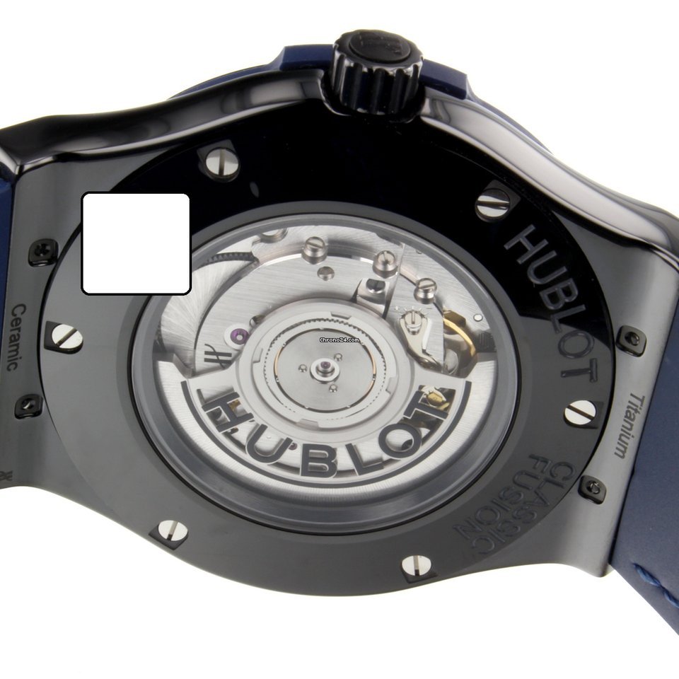 Hublot Classic Fusion Blue Mens watch Unisex Automatic Ceramic 511CM7170LR 5