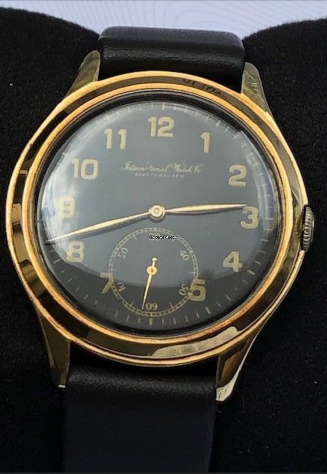 IWC Mens watch Unisex Manual winding Yellow gold 1025912 5