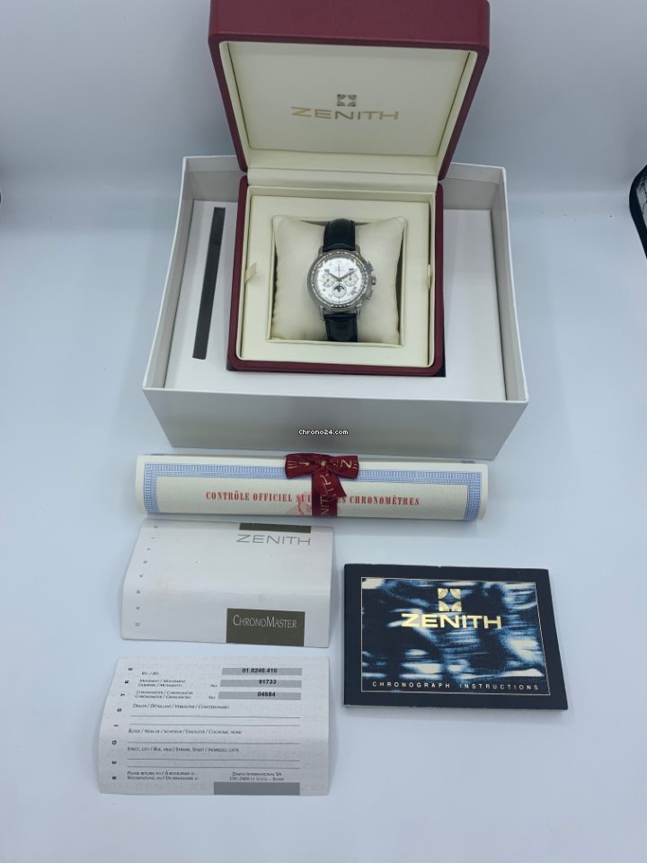 Zenith El Primero Chronomaster Mens watch Unisex Automatic Steel 14 01 0240 410 5