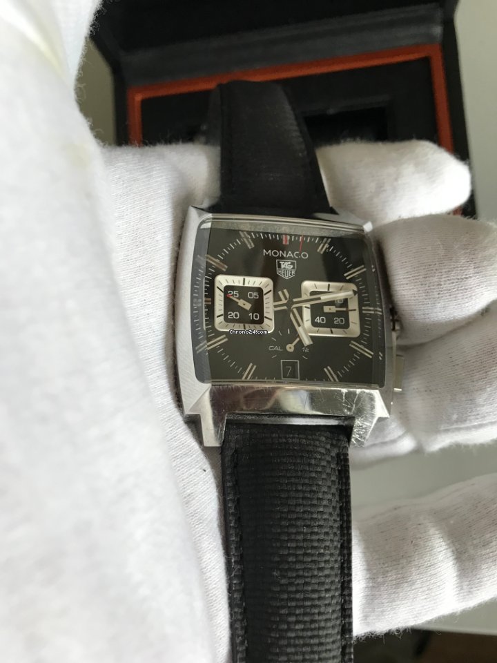 TAG Heuer Monaco Calibre 12 Mens watch Unisex Automatic Steel CAL2113.FC6536 5