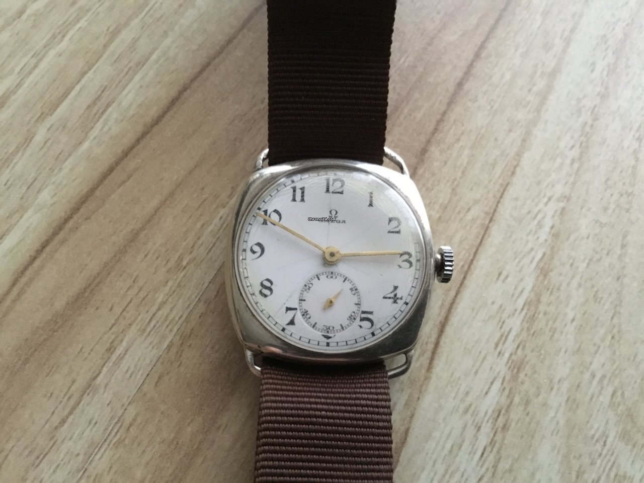 Omega Mens watch Unisex Manual winding Silver 84 5