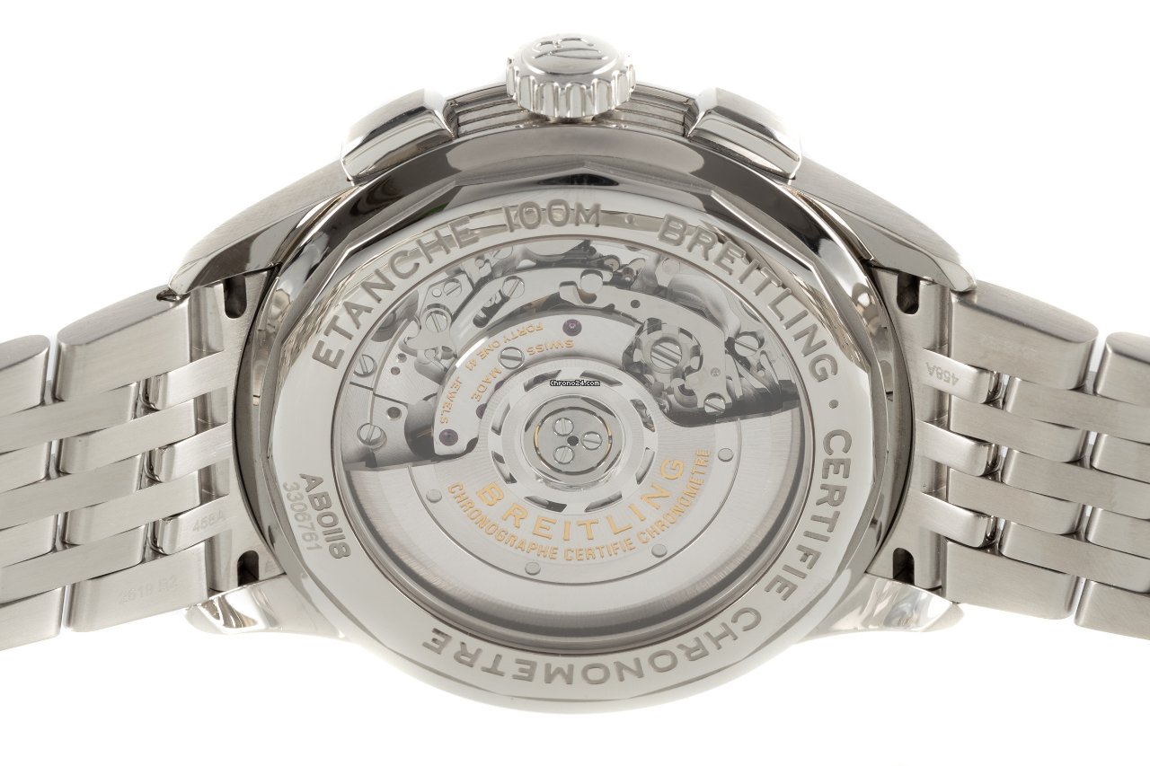 Breitling Mens watch Unisex Automatic Steel AB0118371B1A1 5