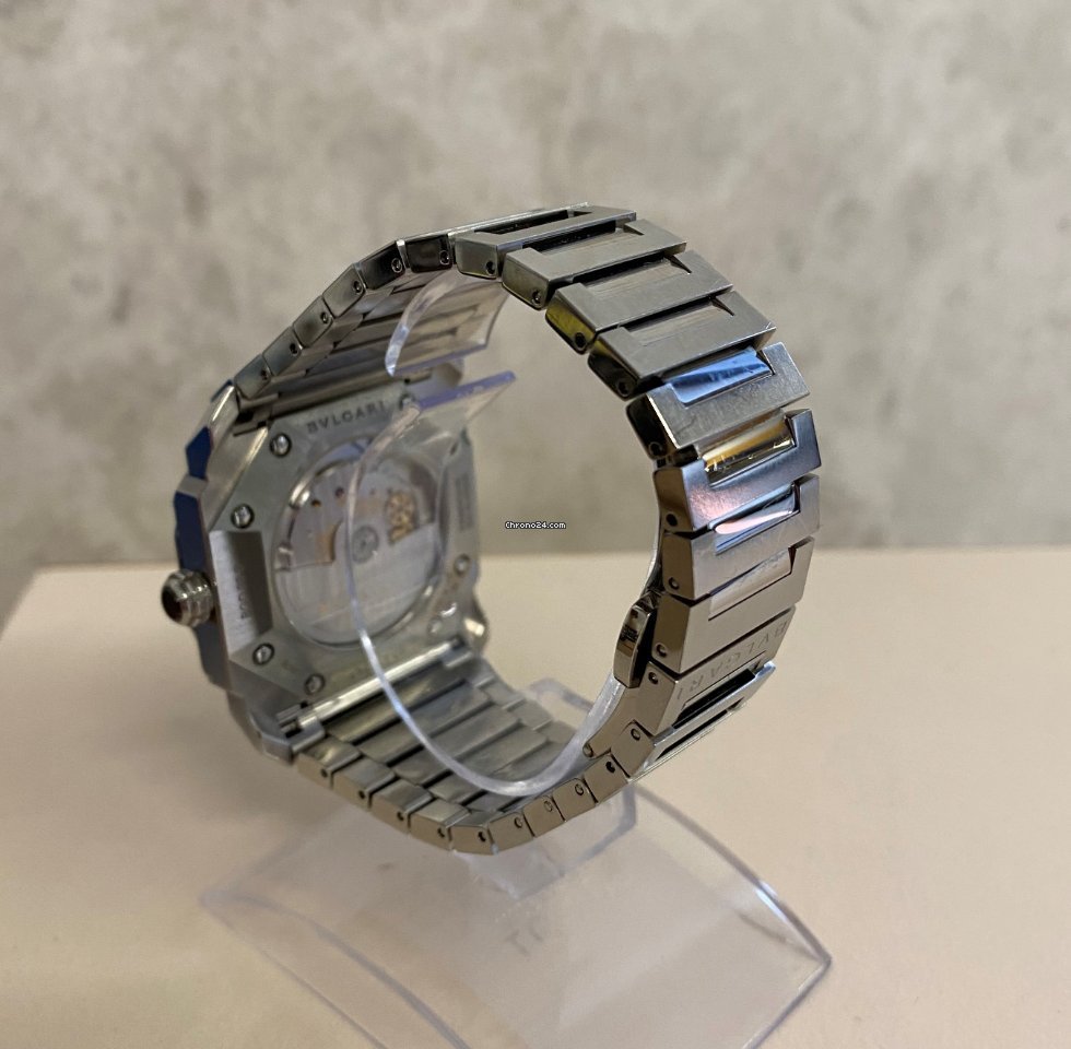 Bulgari Octo Mens watch Unisex Automatic Steel BGO38C3SSD 102105 5