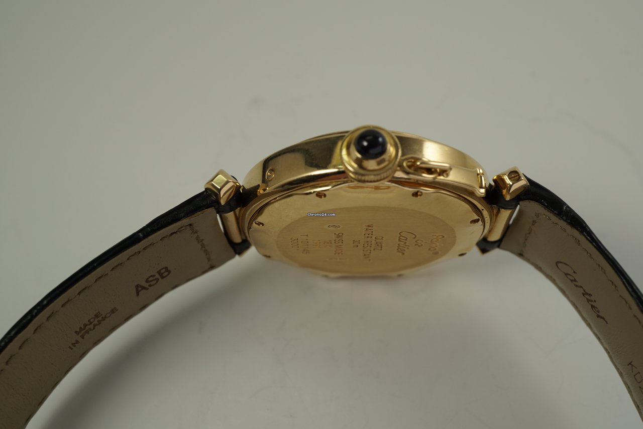 Cartier Pasha Mens watch Unisex Quartz Yellow gold 30001 5