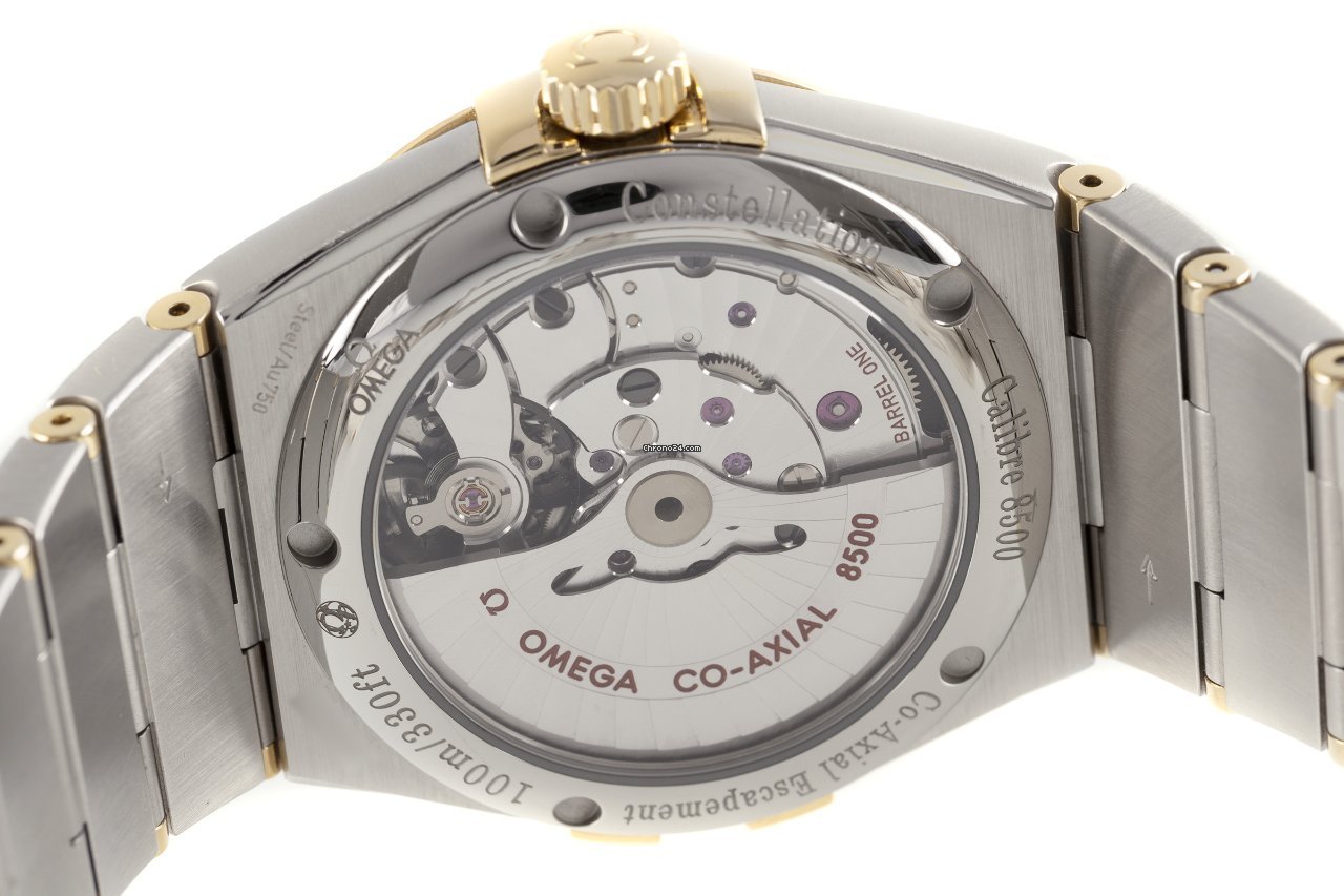 Omega Constellation Men Mens watch Unisex Automatic Gold Steel 123.20.38.21.58.001 5