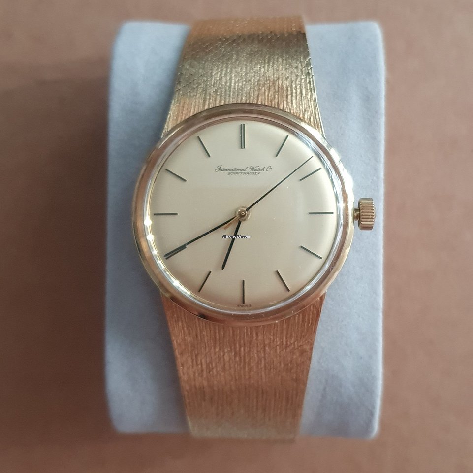 IWC Mens watch Unisex Manual winding Yellow gold 2132325 5