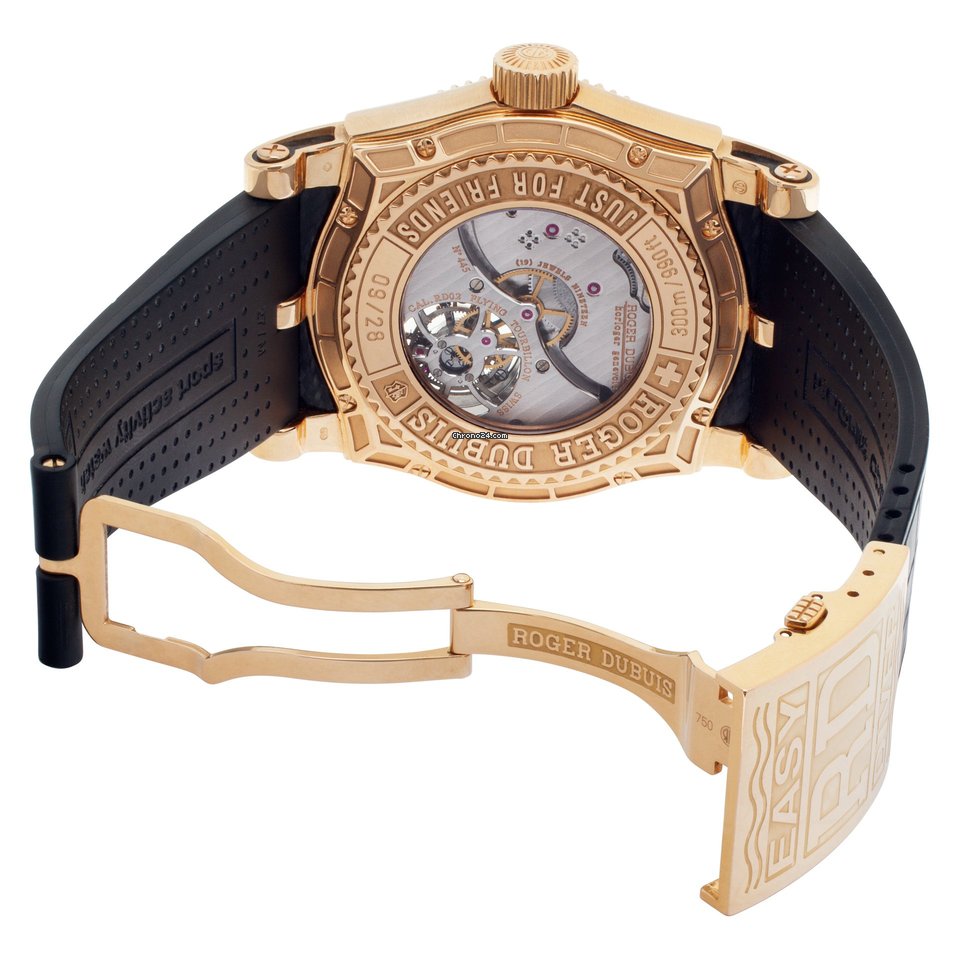 Roger Dubuis Easy Diver Mens watch Unisex Manual winding Rose gold SE48 02 5 K9.53 5