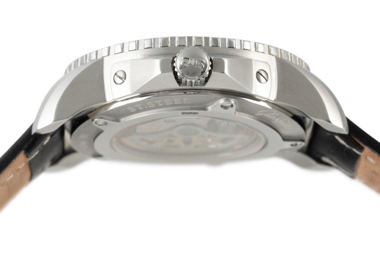 Glashtte Original Sport Evolution Panorama Date Mens watch Unisex Automatic Steel 39-42-43-03-04 5