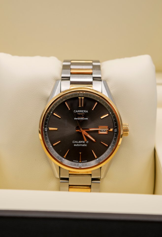 TAG Heuer Carrera Calibre 5 Mens watch Unisex Automatic Steel WAR215E.BD0784 5