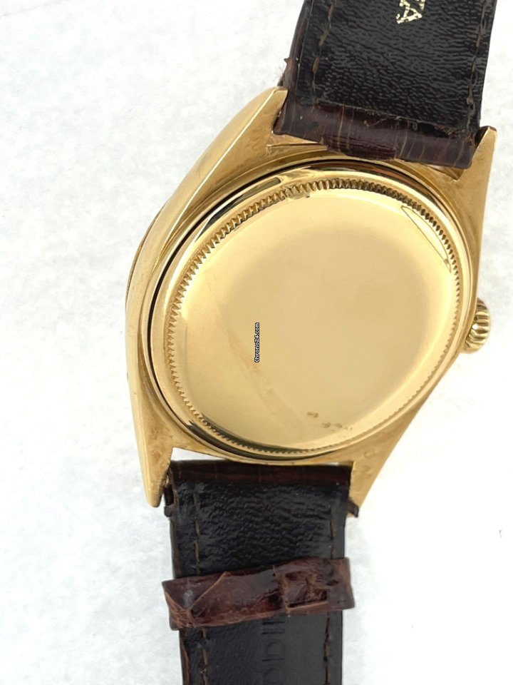 Rolex Datejust 36 Mens watch Unisex Yellow gold Automatic 1602 5