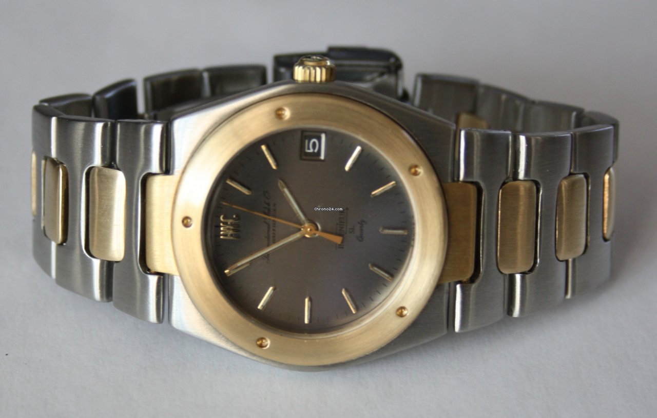 IWC Mens watch Unisex Quartz Gold Steel IW3003 5