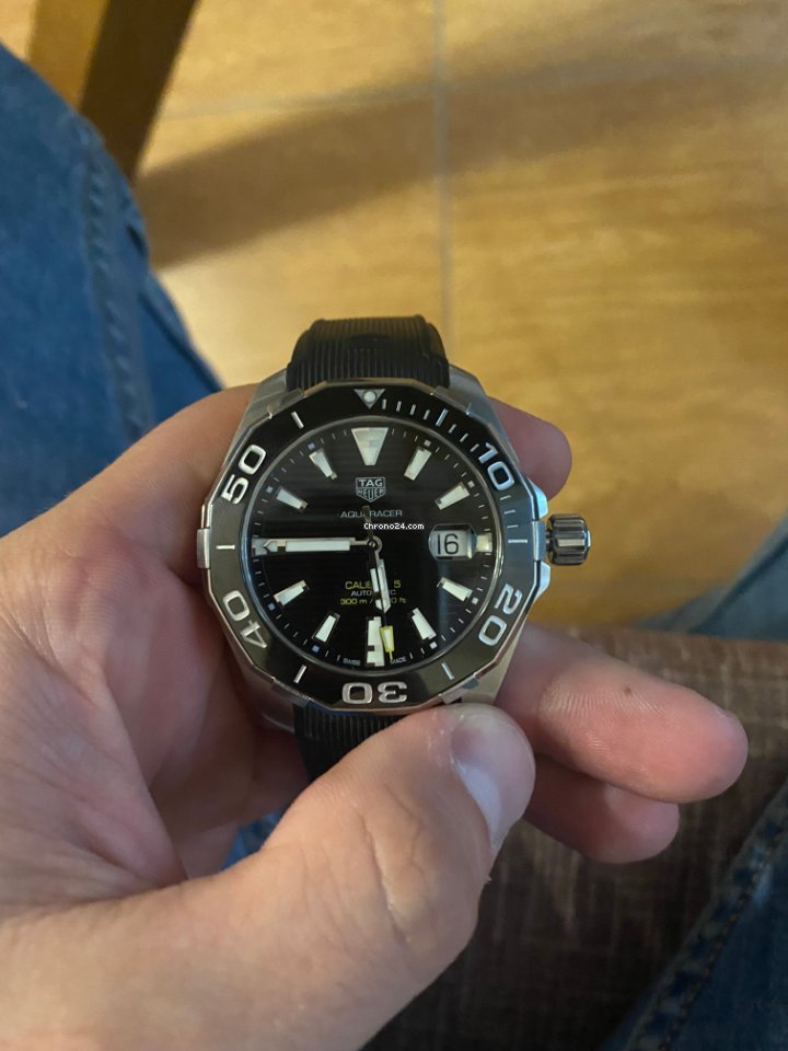 TAG Heuer Aquaracer 300M Mens watch Unisex Automatic Steel WAY201A.FT6142 5