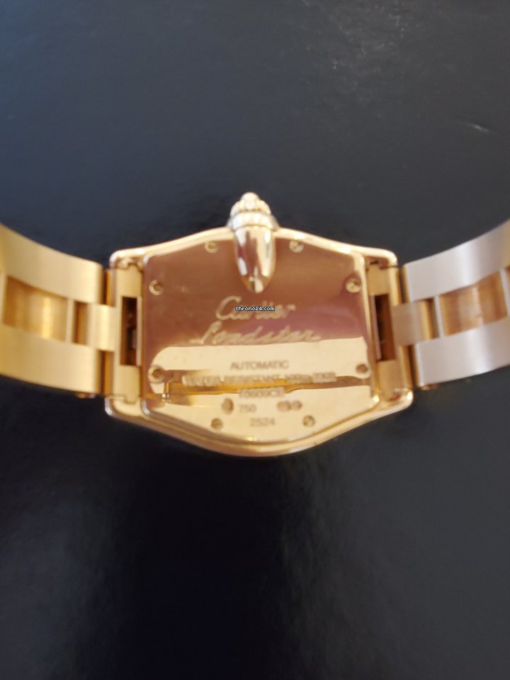 Cartier Roadster Mens watch Unisex Automatic Yellow gold 252410609CE 5