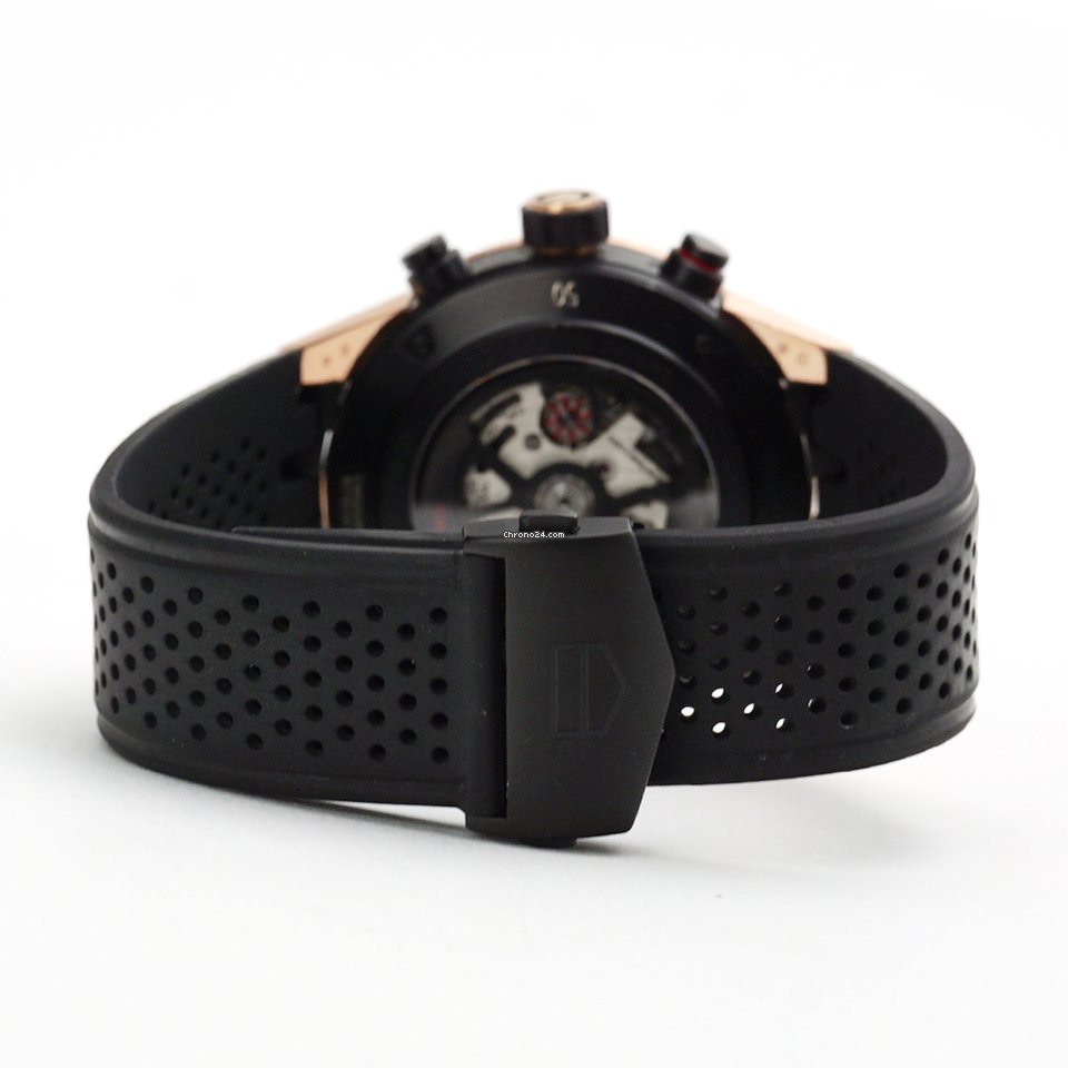 TAG Heuer Carrera Calibre HEUER 01 Mens watch Unisex Automatic Rose gold CAR2A5B.FT6044 5
