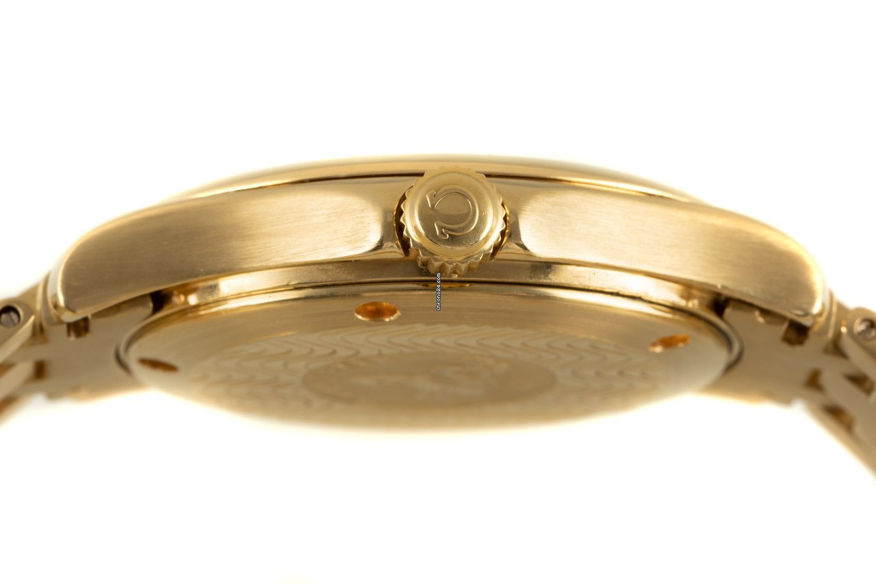 Omega Seamaster Mens watch Unisex Quartz Yellow gold 196.1501 5