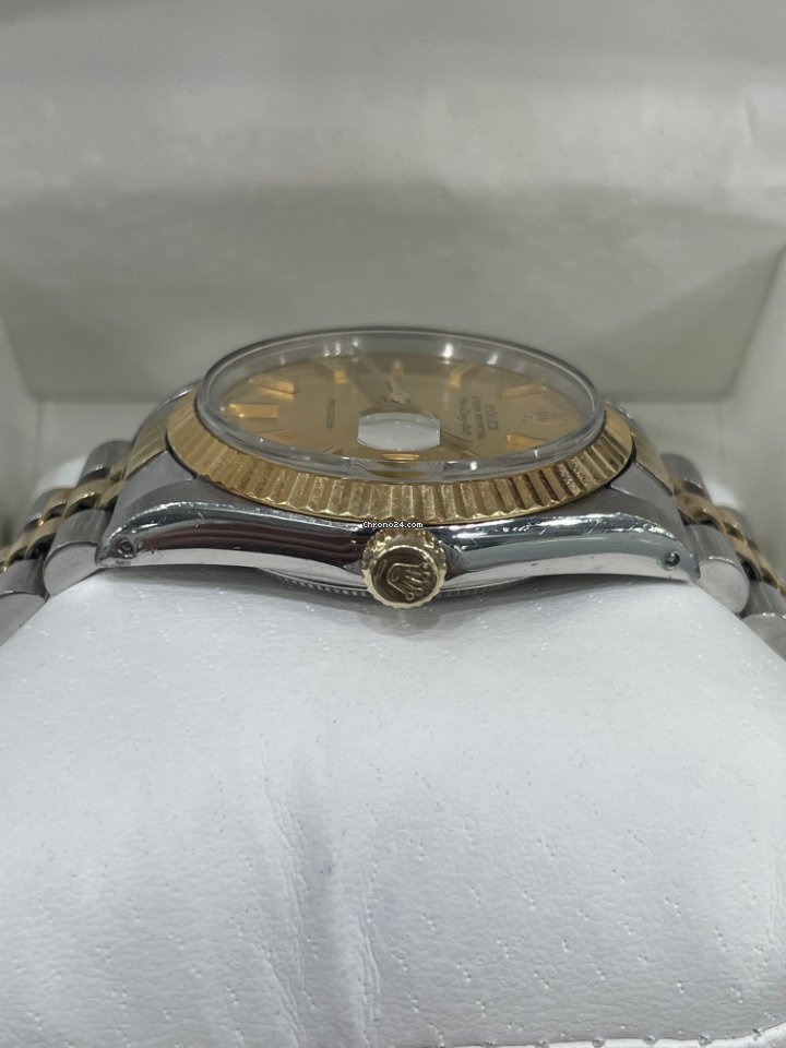 Rolex Air King Precision Mens watch Unisex Gold Steel Automatic 5701 5