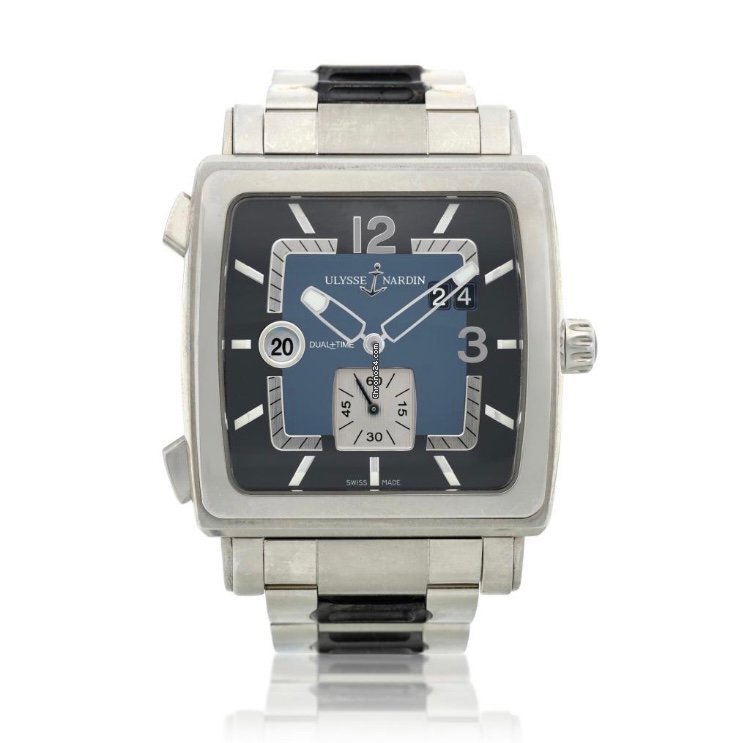Ulysse Nardin Dual Time Mens watch Unisex Automatic Steel 243-93 5