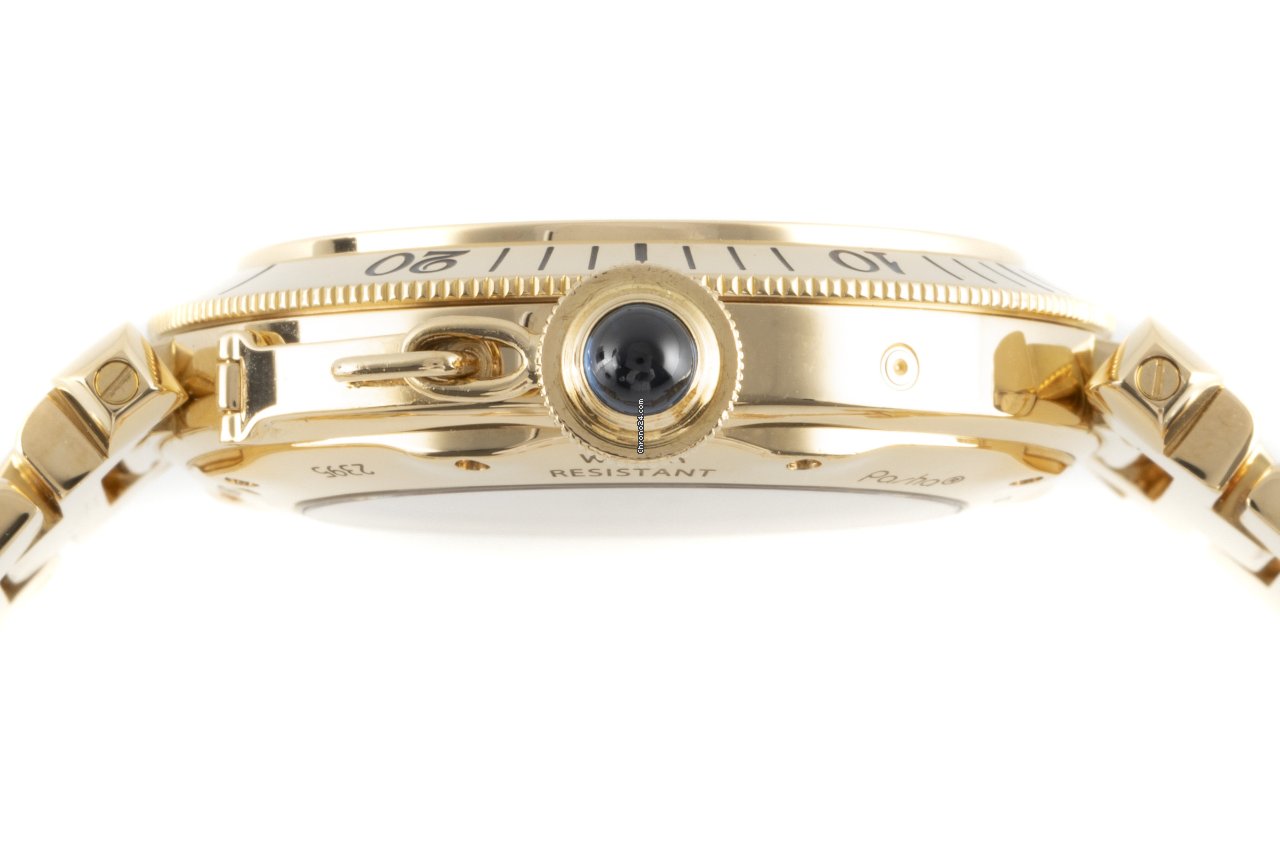 Cartier Pasha Mens watch Unisex Automatic Yellow gold 2395 5