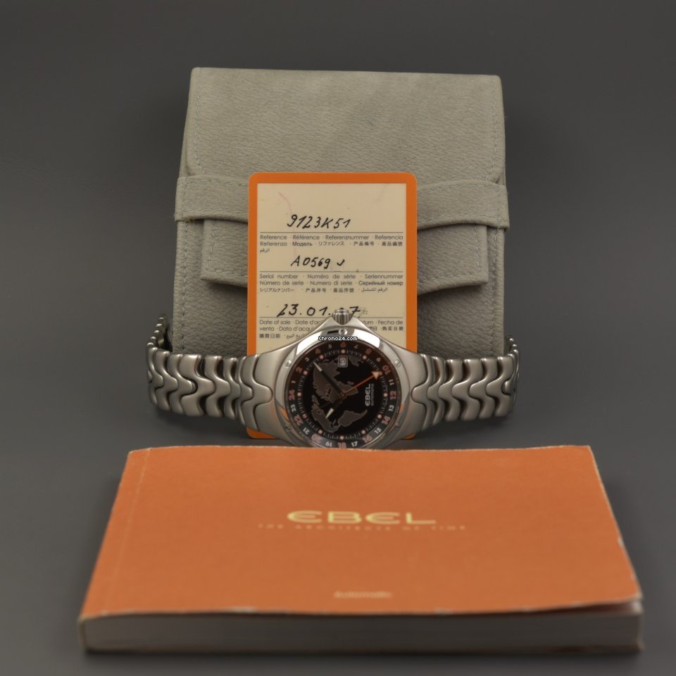 Ebel Sportwave Mens watch Unisex Automatic Steel E9123K51 5