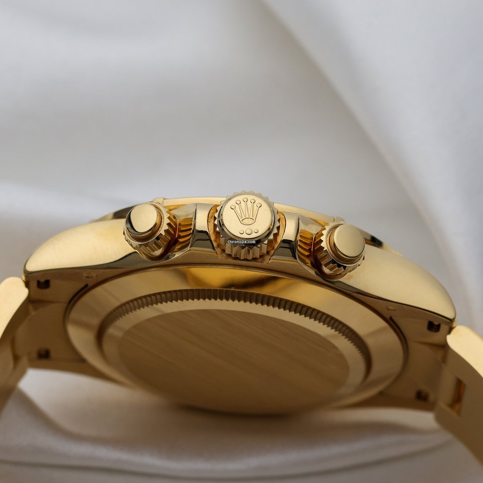 Rolex Daytona Mens watch Unisex Yellow gold Automatic 116568BR 5
