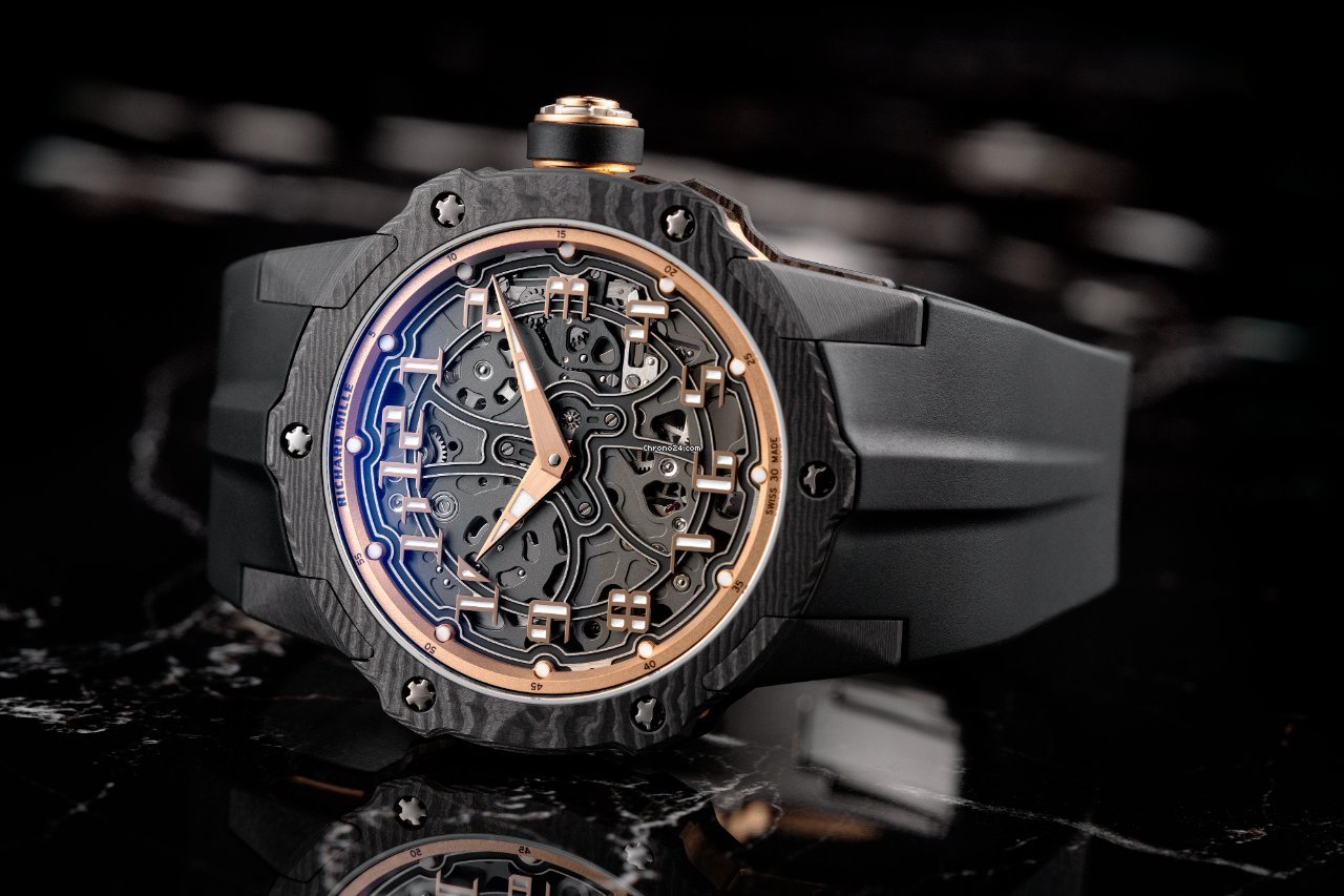 Richard Mille Mens watch Unisex Automatic Carbon RM33-02 5