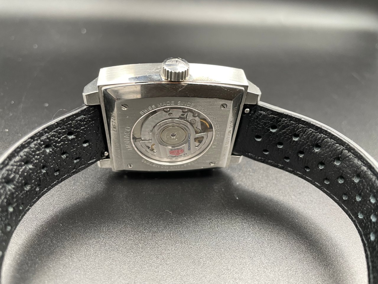 TAG Heuer Monaco Calibre 11 Mens watch Unisex Automatic Steel CAW211B.FC6241 5