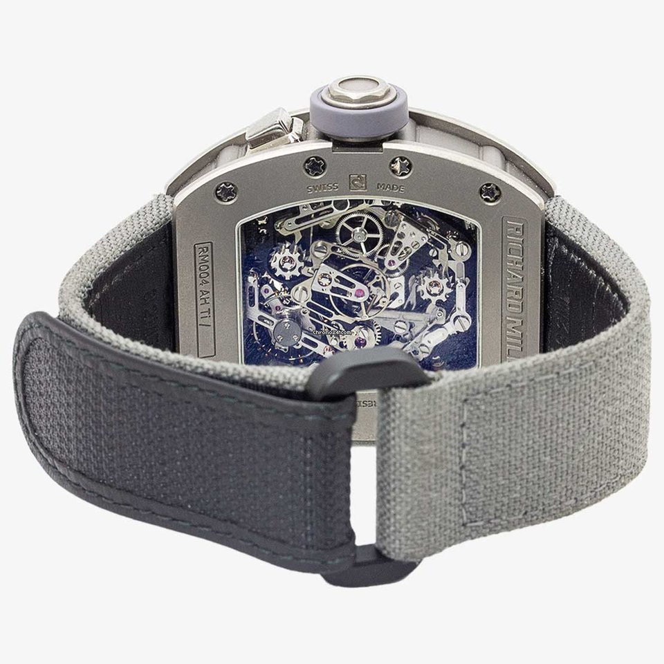 Richard Mille Mens watch Unisex Manual winding Titanium RM 004 5