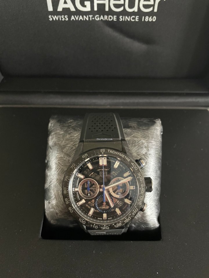 TAG Heuer Carrera Mens watch Unisex Automatic Carbon CBG2017.FT6143 5
