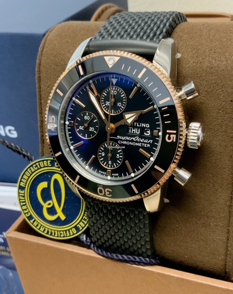 Breitling Superocean Heritage Mens watch Unisex Automatic Gold Steel U13313121B1S1 5