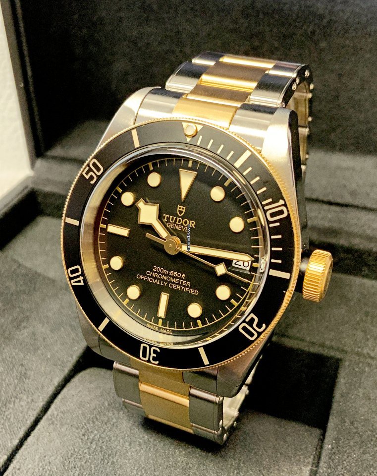 Tudor Black Bay S&G Mens watch Unisex Automatic Gold Steel 79733N 5